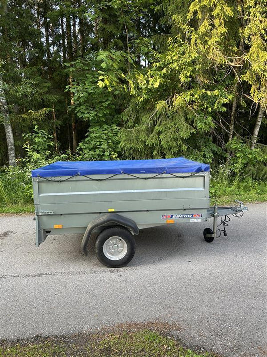 Varehenger 750 kg med høye karmer